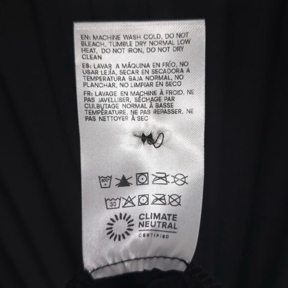 NWT Reformation Women's MEDIUM Lani Knit Maxi Dress Black USA MADE Button Front - Picture 11 of 12